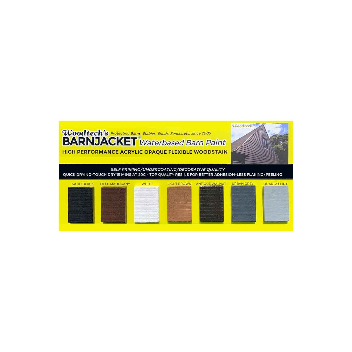 Woodtech Barnjacket Barn Paint